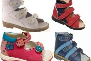 Chaussures enfants pour hallux valgus