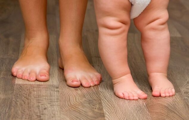 Déformation valgus du pied chez les enfants